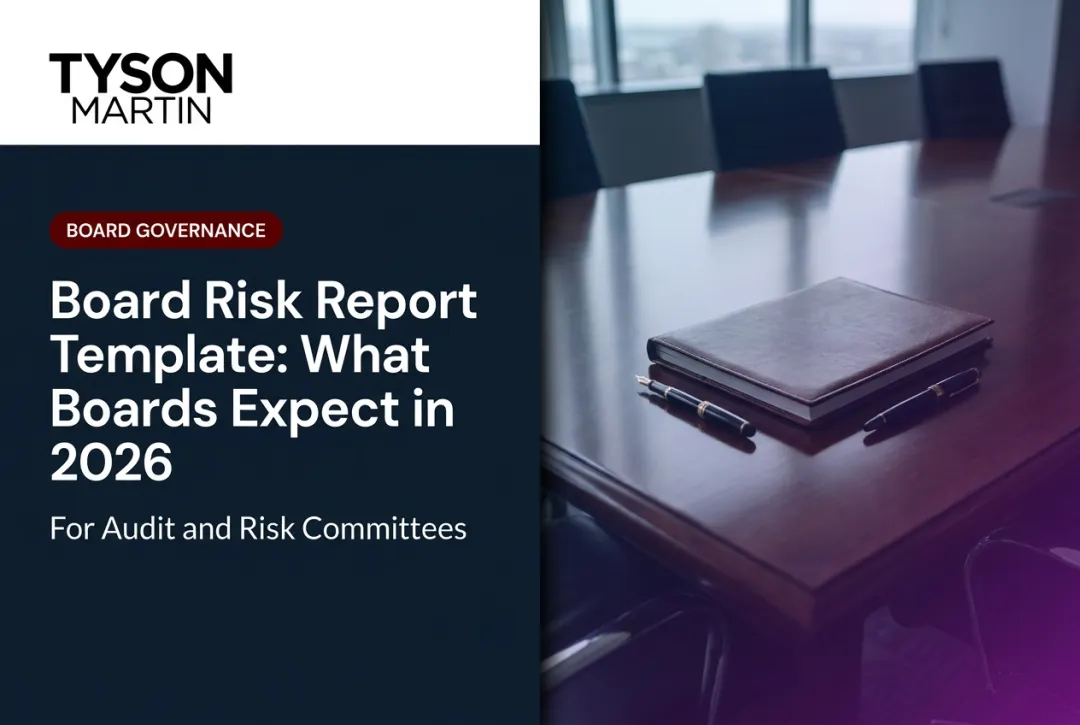 Board Risk Report Template: What Boards Expect in 2026