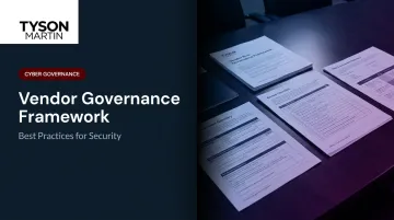 Vendor Governance Framework: Best Practices for Security
