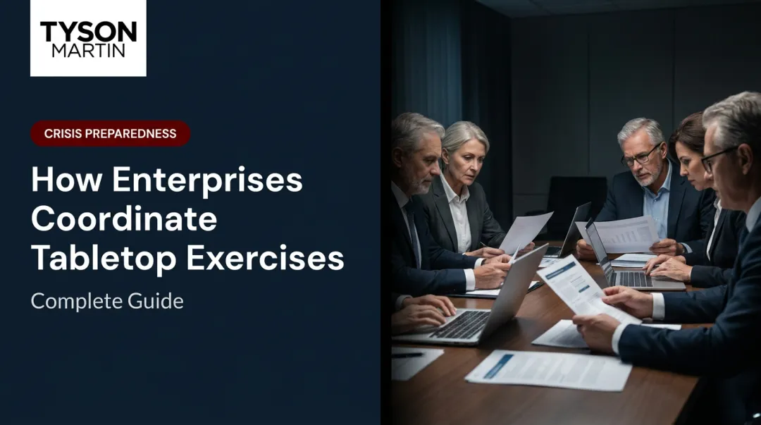 How Enterprises Coordinate Tabletop Exercises: Complete Guide