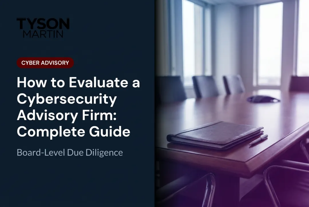 How to Evaluate a Cybersecurity Advisory Firm: Complete Guide