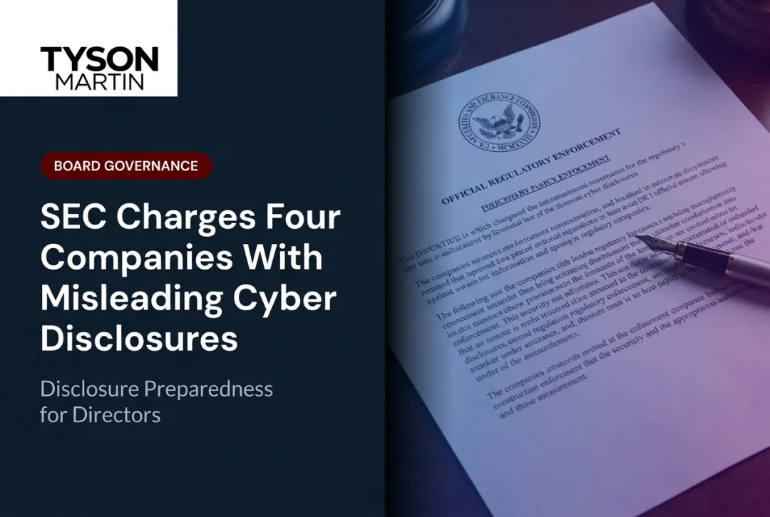 SEC Charges Four Companies With Misleading Cyber Disclosures