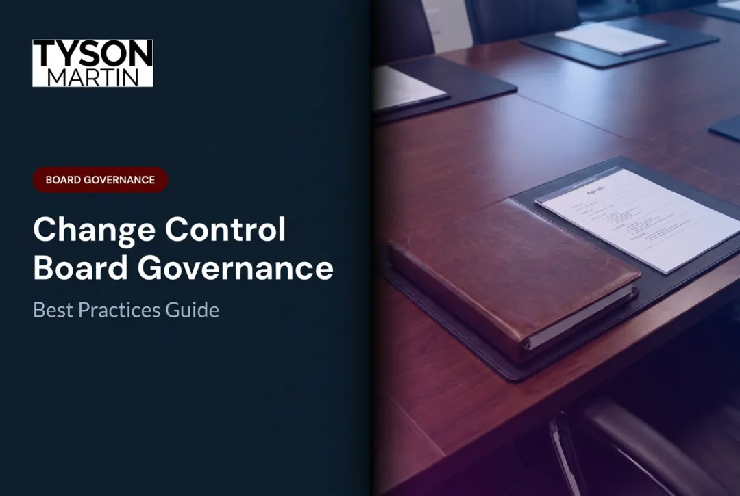 Change Control Board Governance: Best Practices Guide