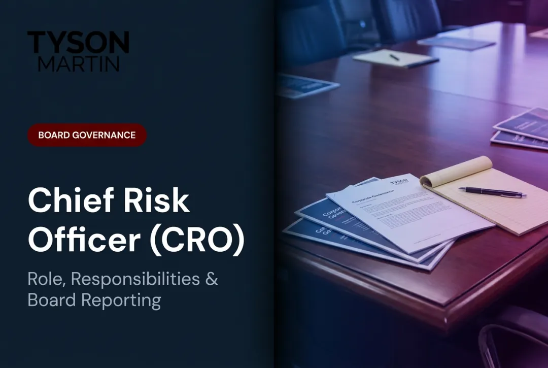 Chief Risk Officer (CRO): Role, Responsibilities & Board Reporting