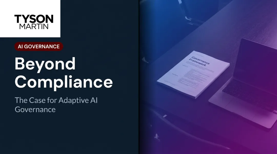 Beyond Compliance: The Case for Adaptive AI Governance
