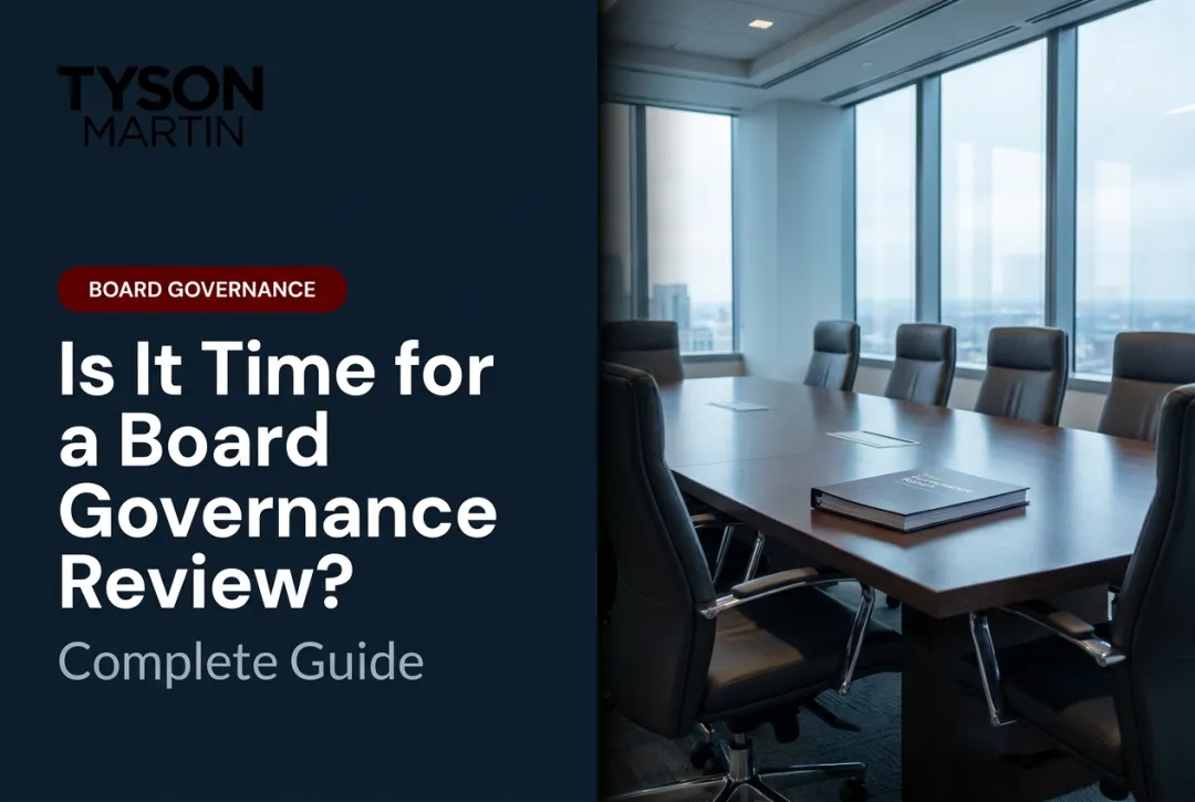 Is It Time for a Board Governance Review? Complete Guide