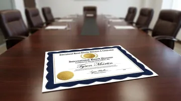 NACD Directorship Certification credential badge and board governance recognition materials
