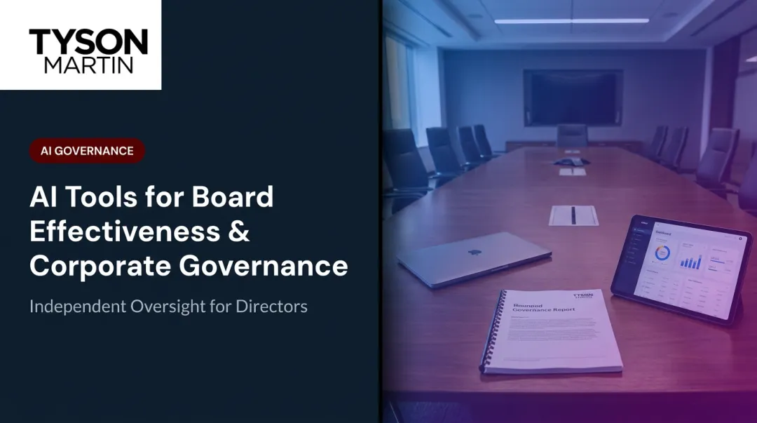 AI Tools for Board Effectiveness & Corporate Governance