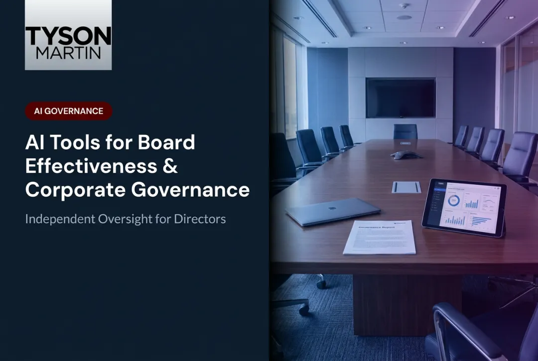 AI Tools for Board Effectiveness & Corporate Governance