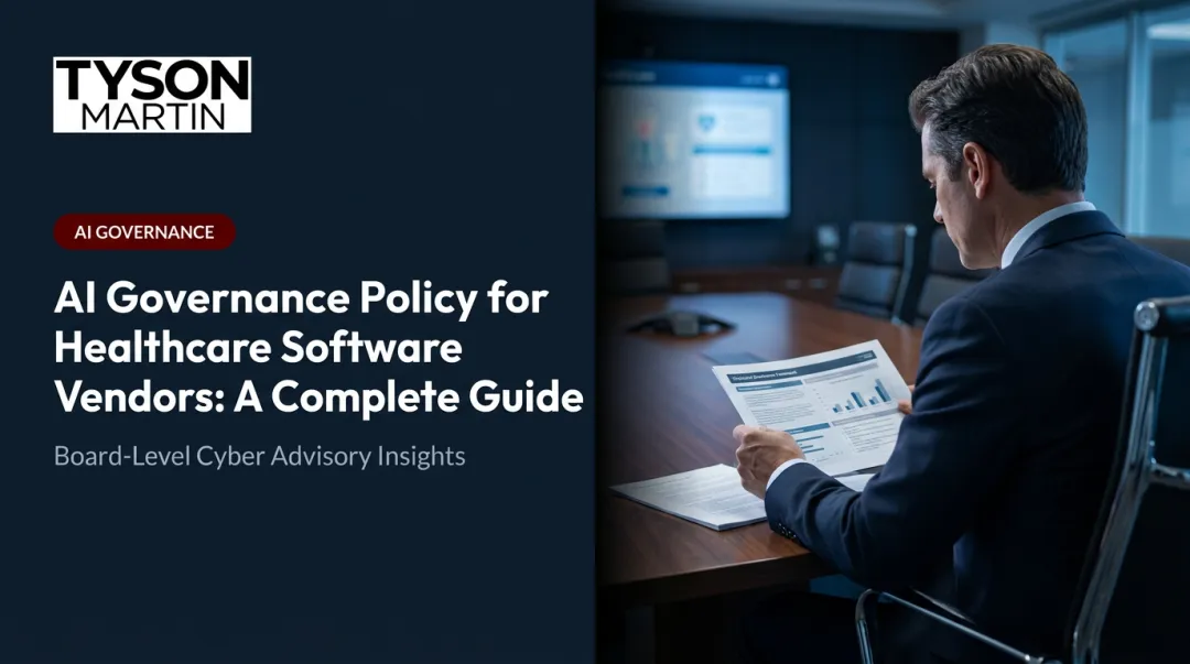 AI Governance Policy for Healthcare Software Vendors: A Complete Guide