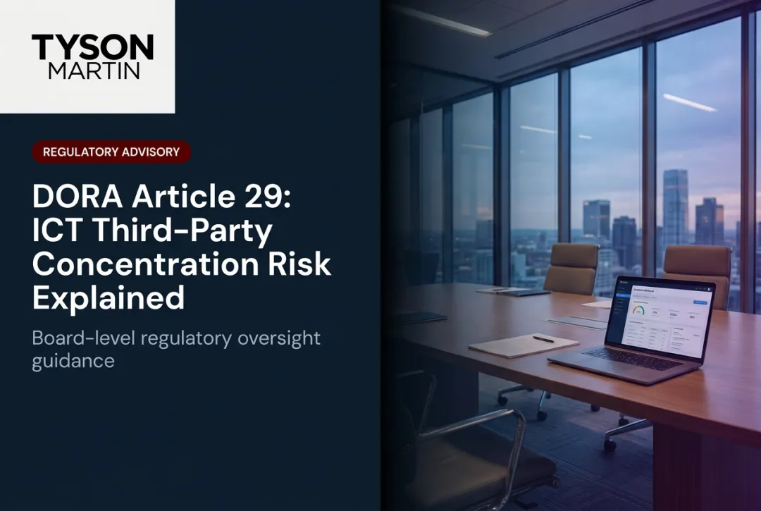 DORA Article 29: ICT Third-Party Concentration Risk Explained
