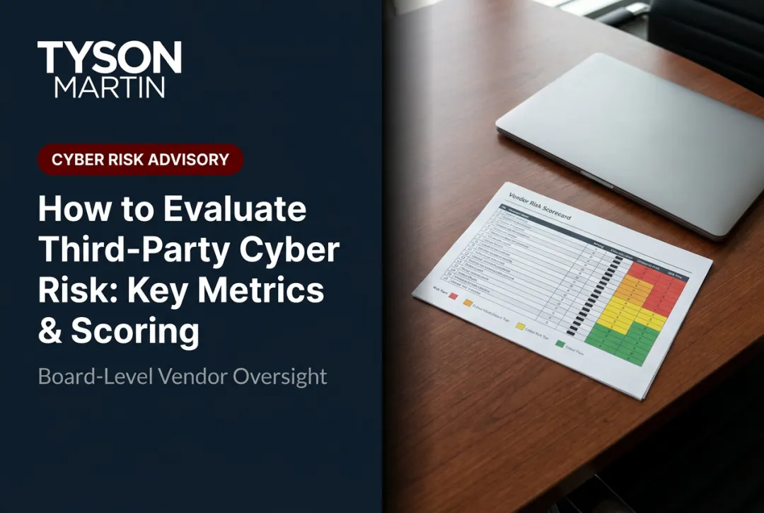How to Evaluate Third-Party Cyber Risk: Key Metrics & Scoring