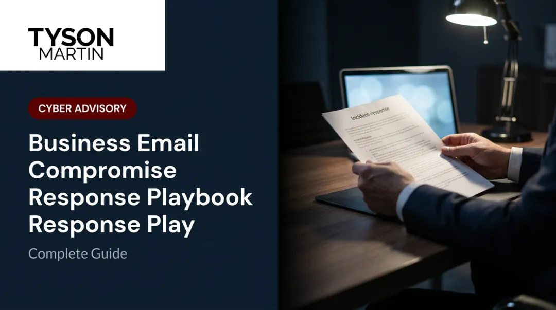 Business Email Compromise Response Playbook: Complete Guide
