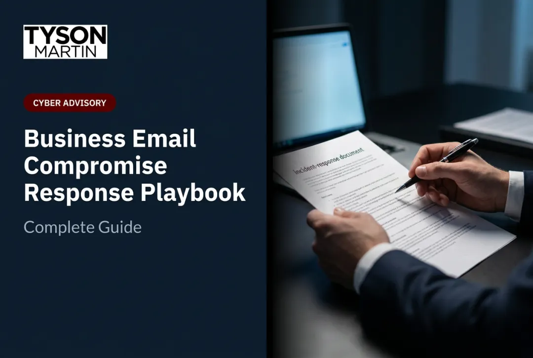 Business Email Compromise Response Playbook: Complete Guide