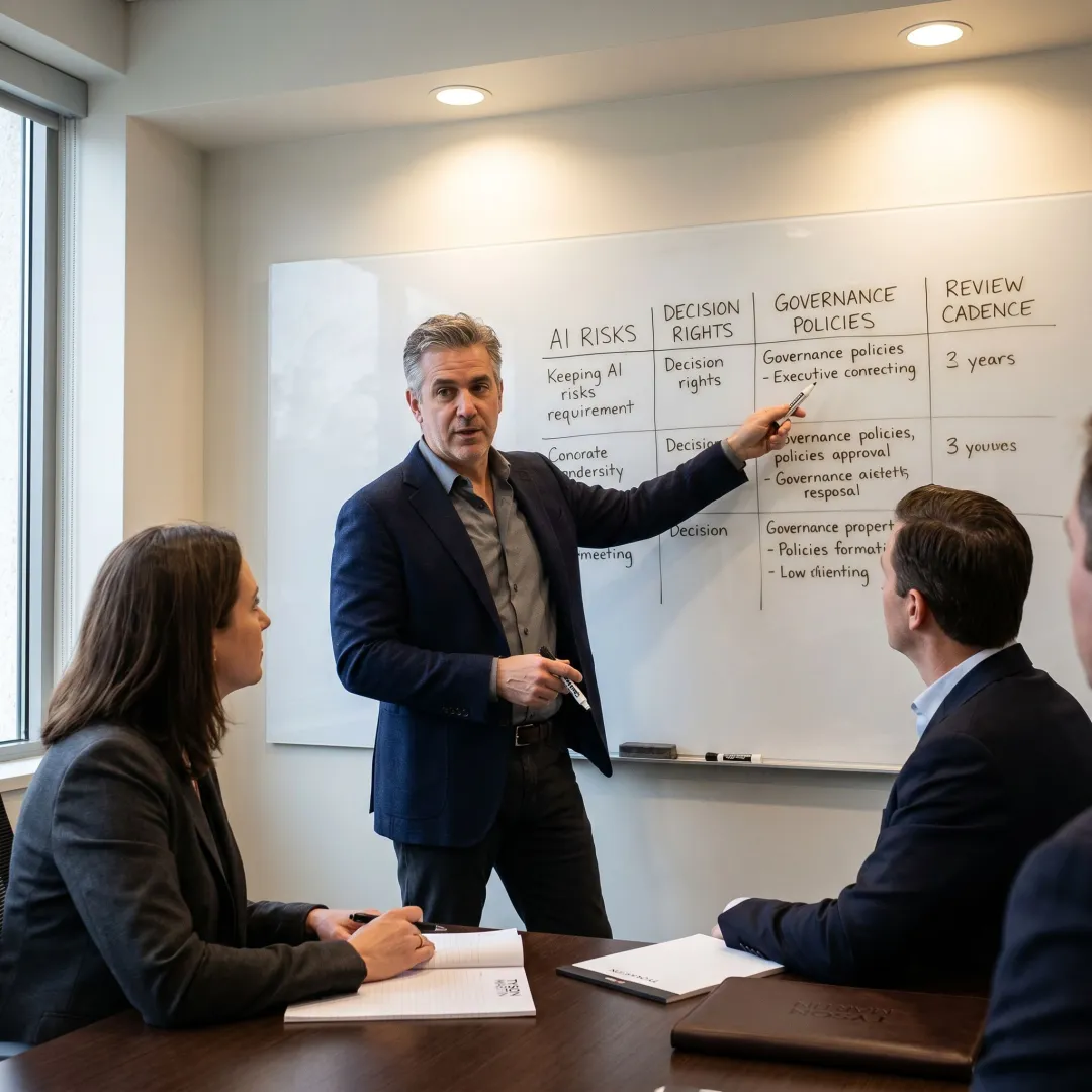 AI governance framework planning process