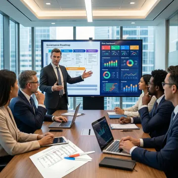 Fintech governance advisory process with board-ready risk reporting