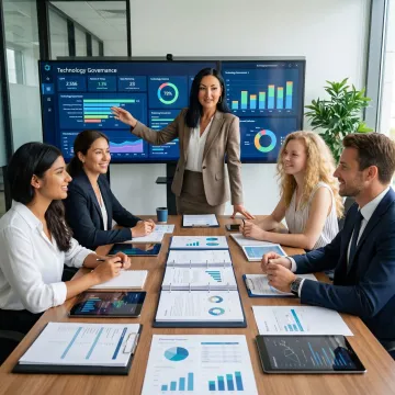 Technology strategy discussion with executive advisor