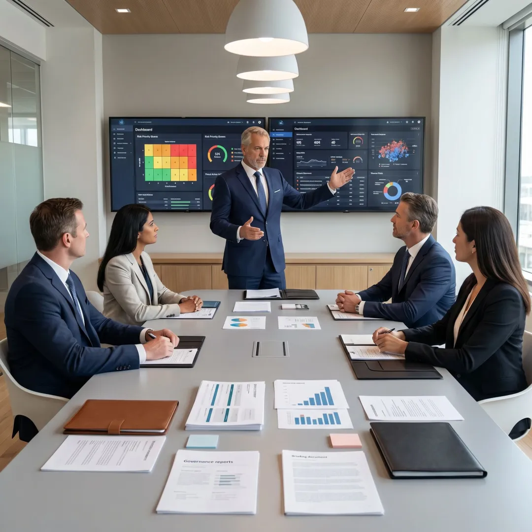 Fractional CISO advising executives