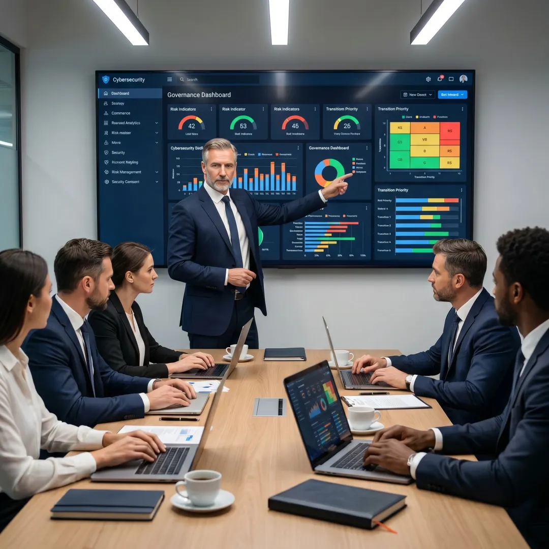 Cybersecurity leadership planning session