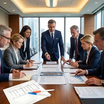 Executive advisory meeting for M&A research services