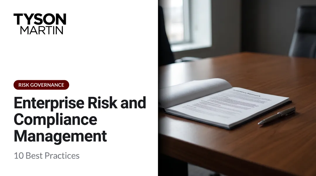 Enterprise Risk and Compliance Management: 10 Best Practices