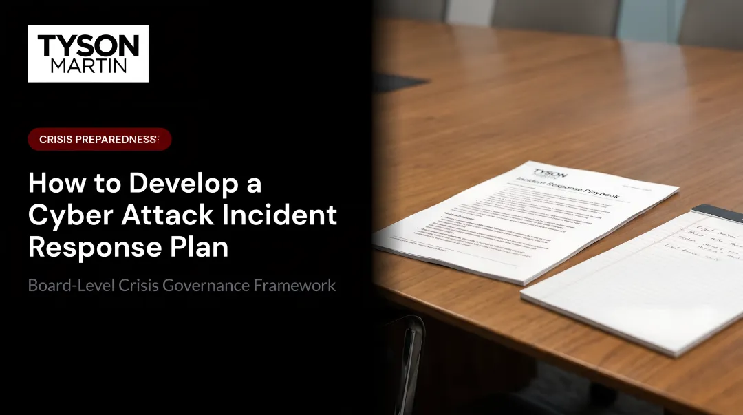 How to Develop a Cyber Attack Incident Response Plan