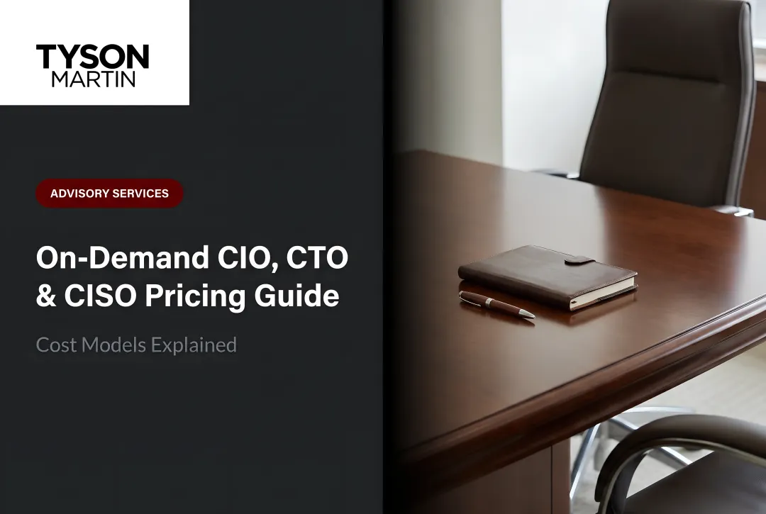 On-Demand CIO, CTO & CISO Pricing Guide: Cost Models Explained