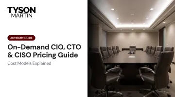 On-Demand CIO, CTO &amp; CISO Pricing Guide: Cost Models Explained