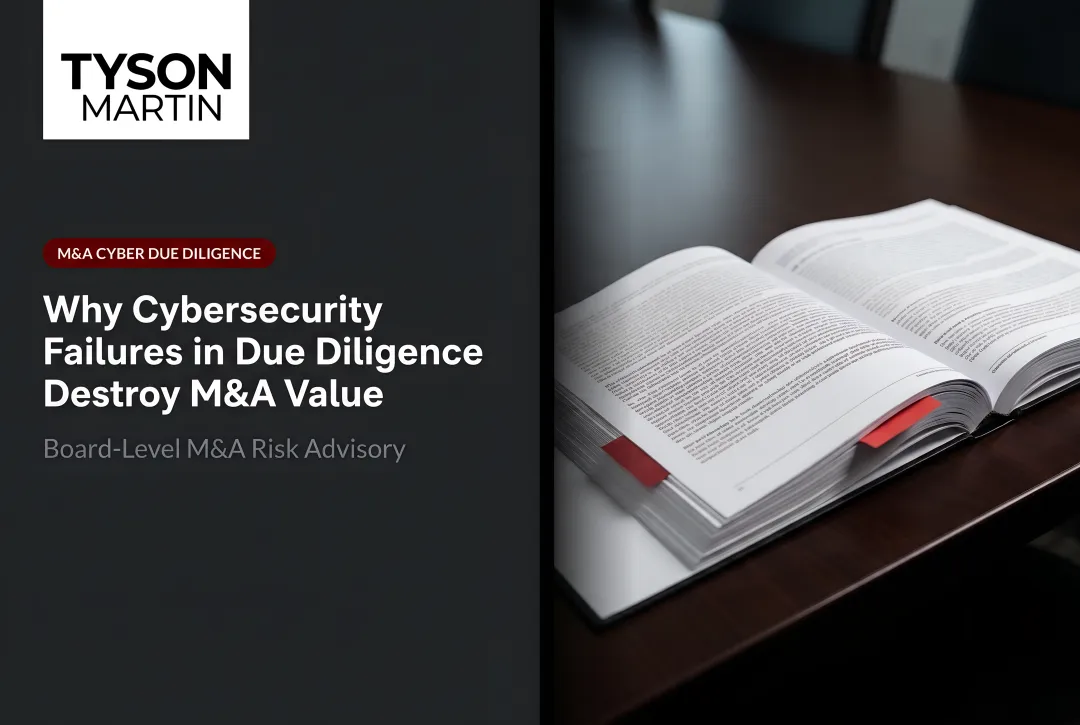 Why Cybersecurity Failures in Due Diligence Destroy M&A Value