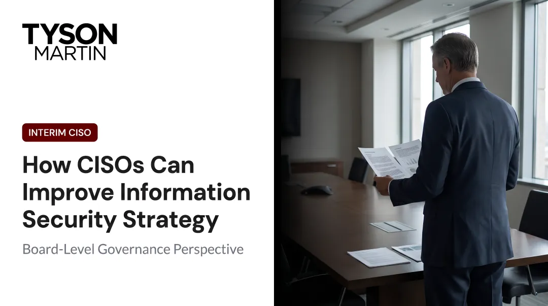 How CISOs Can Improve Information Security Strategy