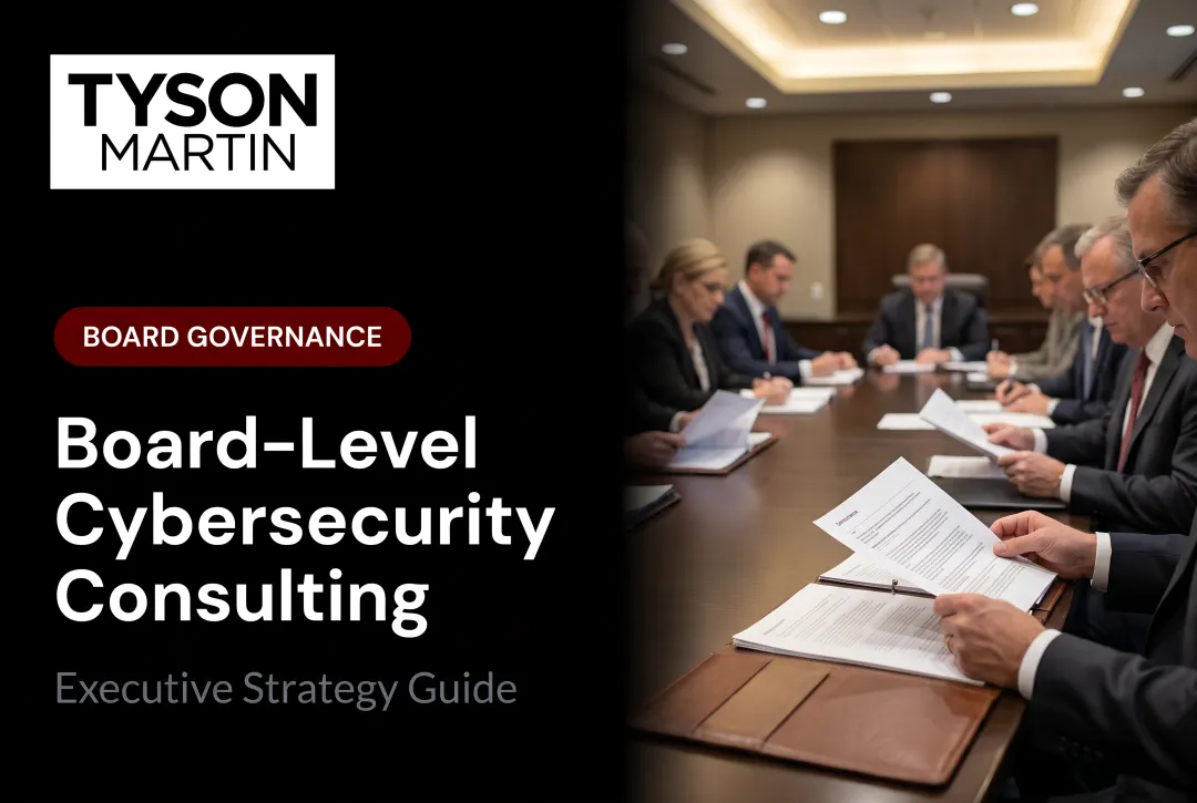 Board-Level Cybersecurity Consulting: Executive Strategy Guide