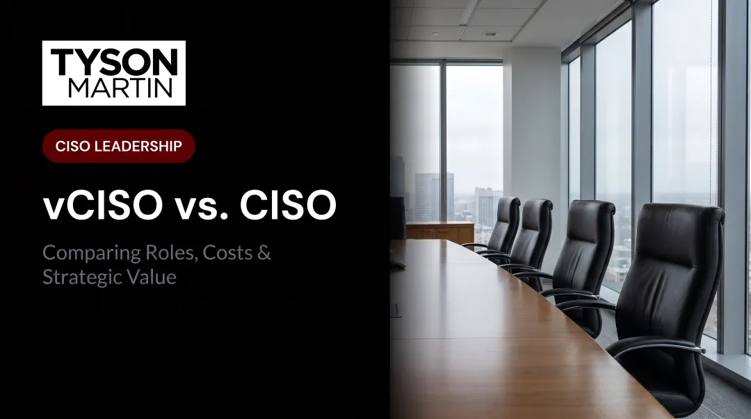 vCISO vs. CISO: Comparing Roles, Costs & Strategic Value