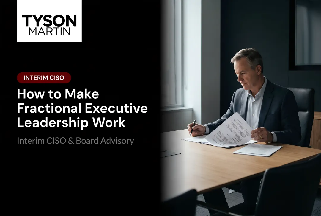 How to Make Fractional Executive Leadership Work