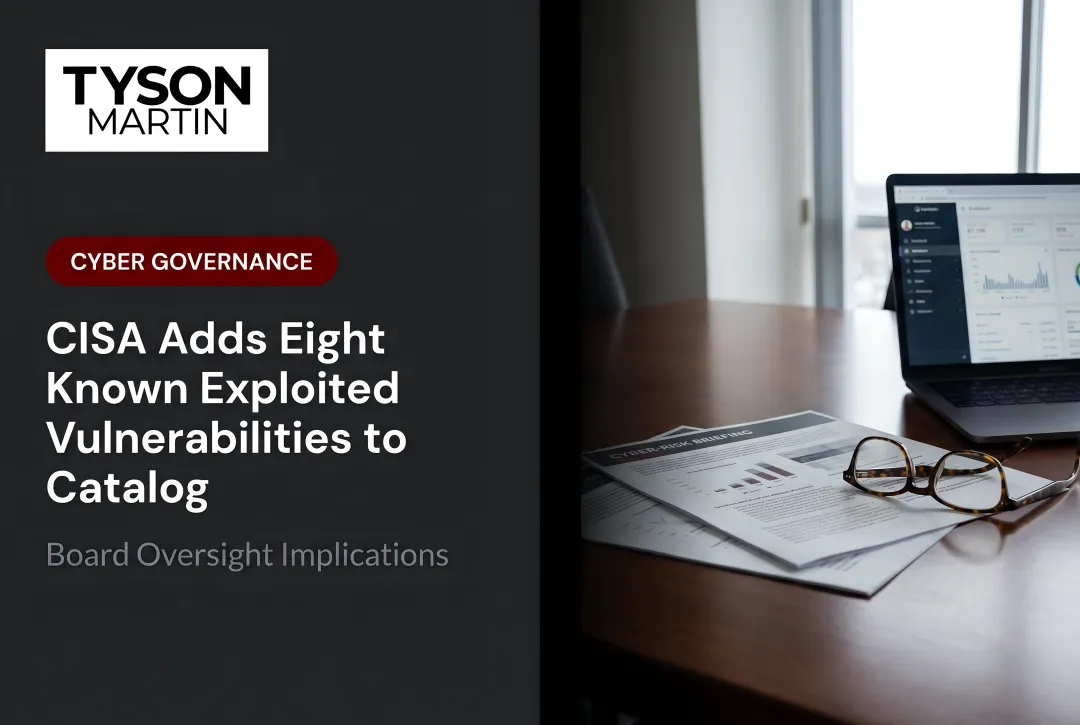 CISA Adds Eight Known Exploited Vulnerabilities to Catalog