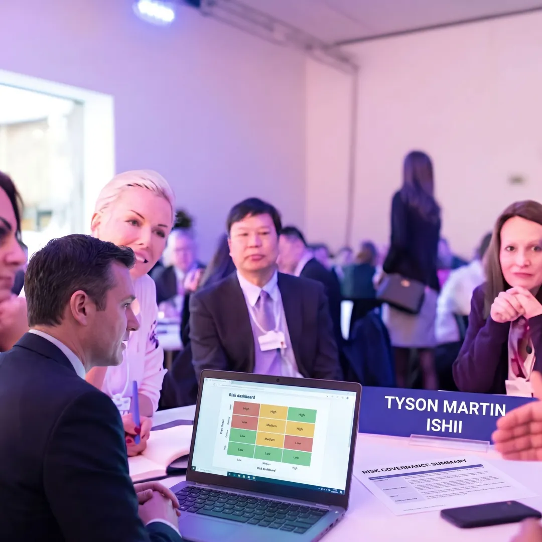 Acting CISO advising executives on cybersecurity risk