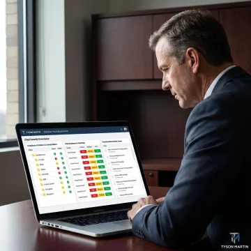 Cloud security control assessment dashboard