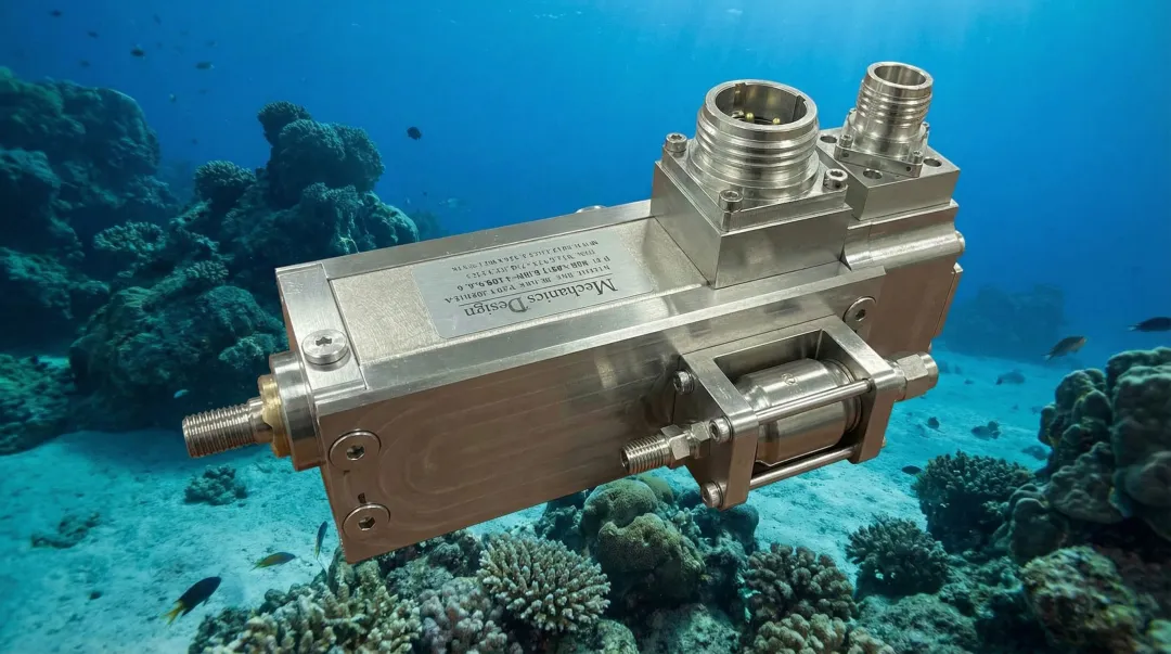 Subsea pressure-compensated electric actuator rated for deep-water valve control