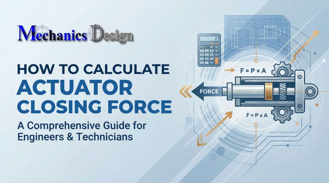 How to Calculate Actuator Closing Force