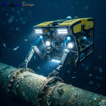 Advanced subsea robotics system deployed for underwater inspection and cleaning operations