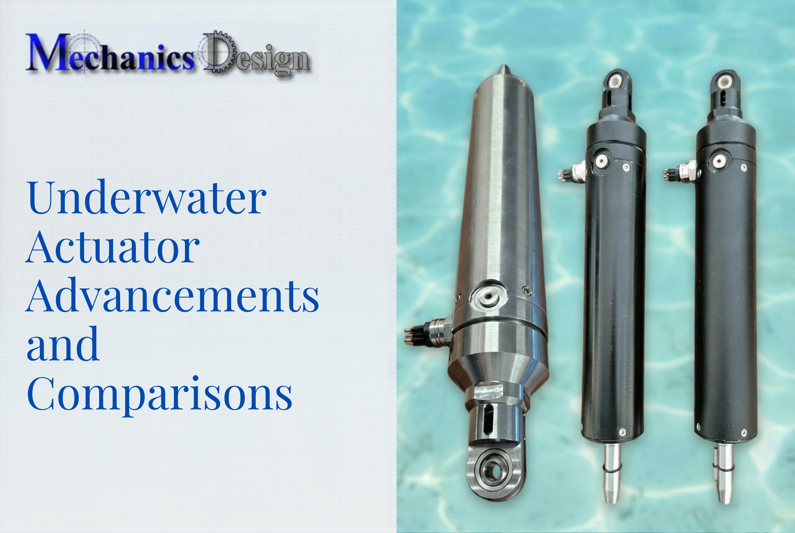 Underwater Actuator Advancements and Comparisons