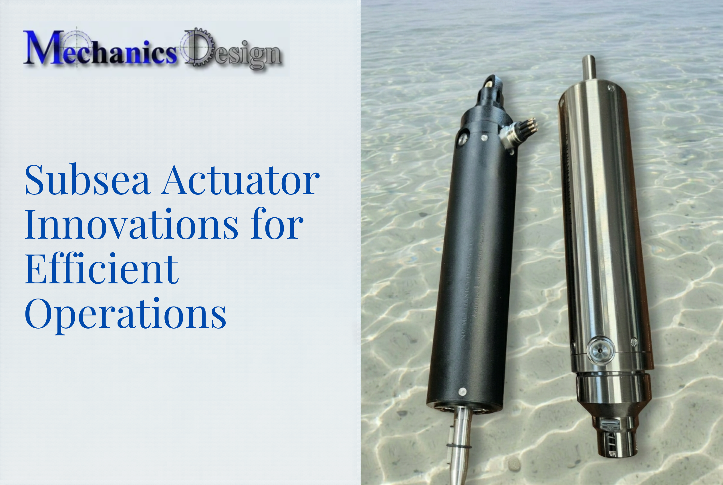 Subsea Actuator Innovations for Efficient Operations