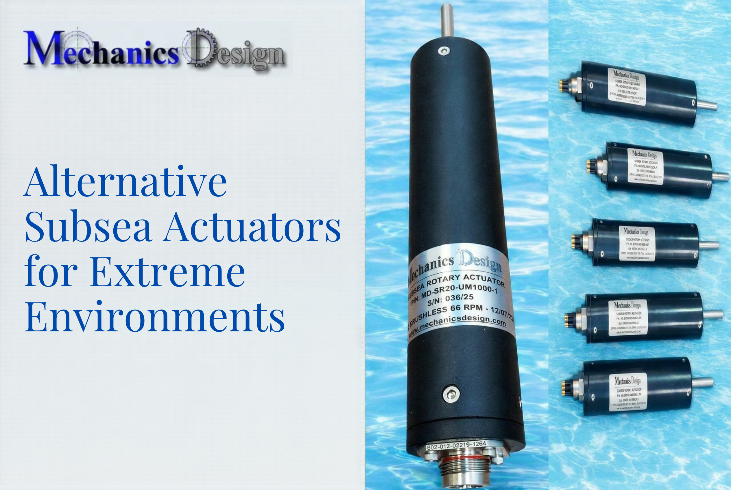 Alternative Subsea Actuators for Extreme Environments