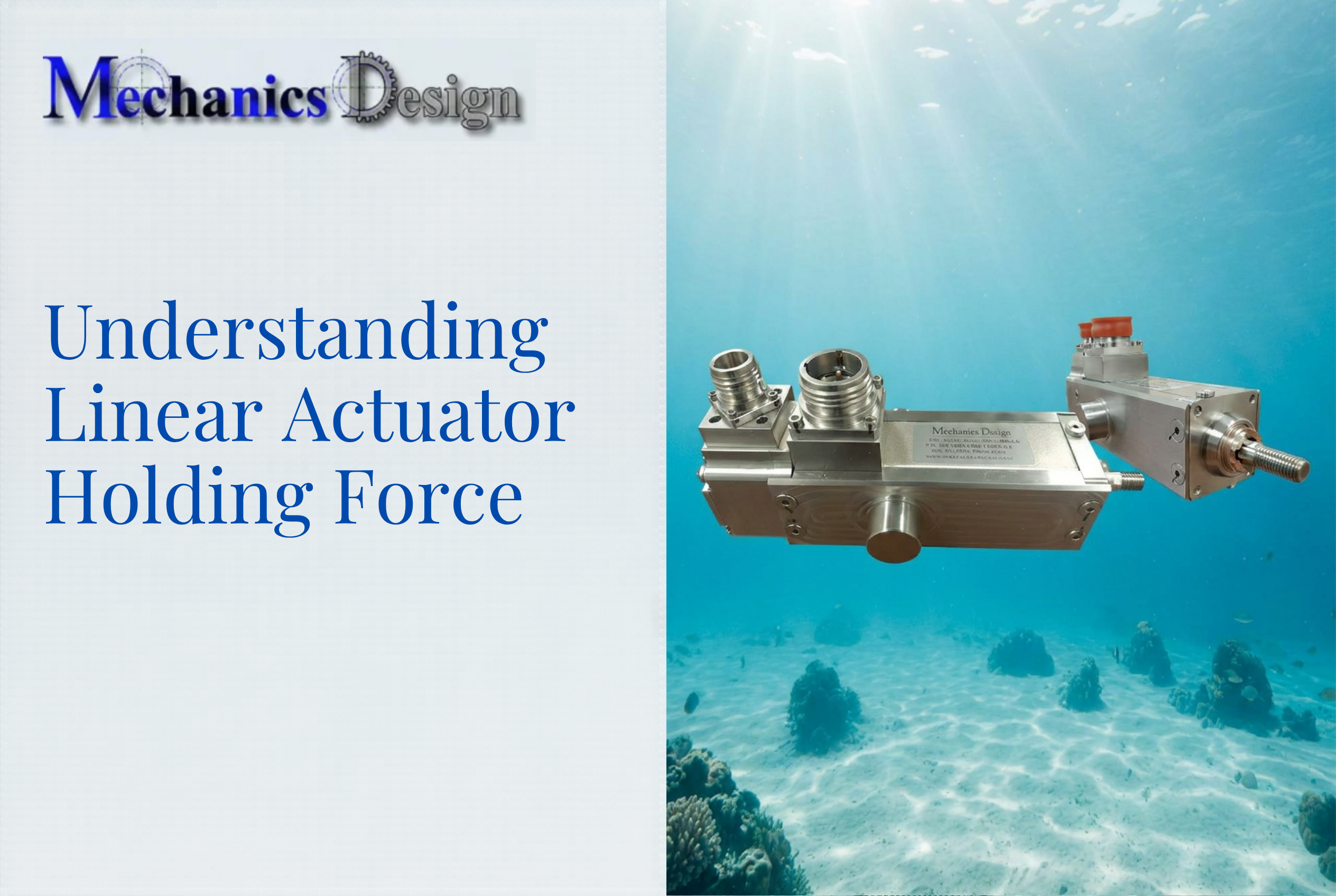 Understanding Linear Actuator Holding Force