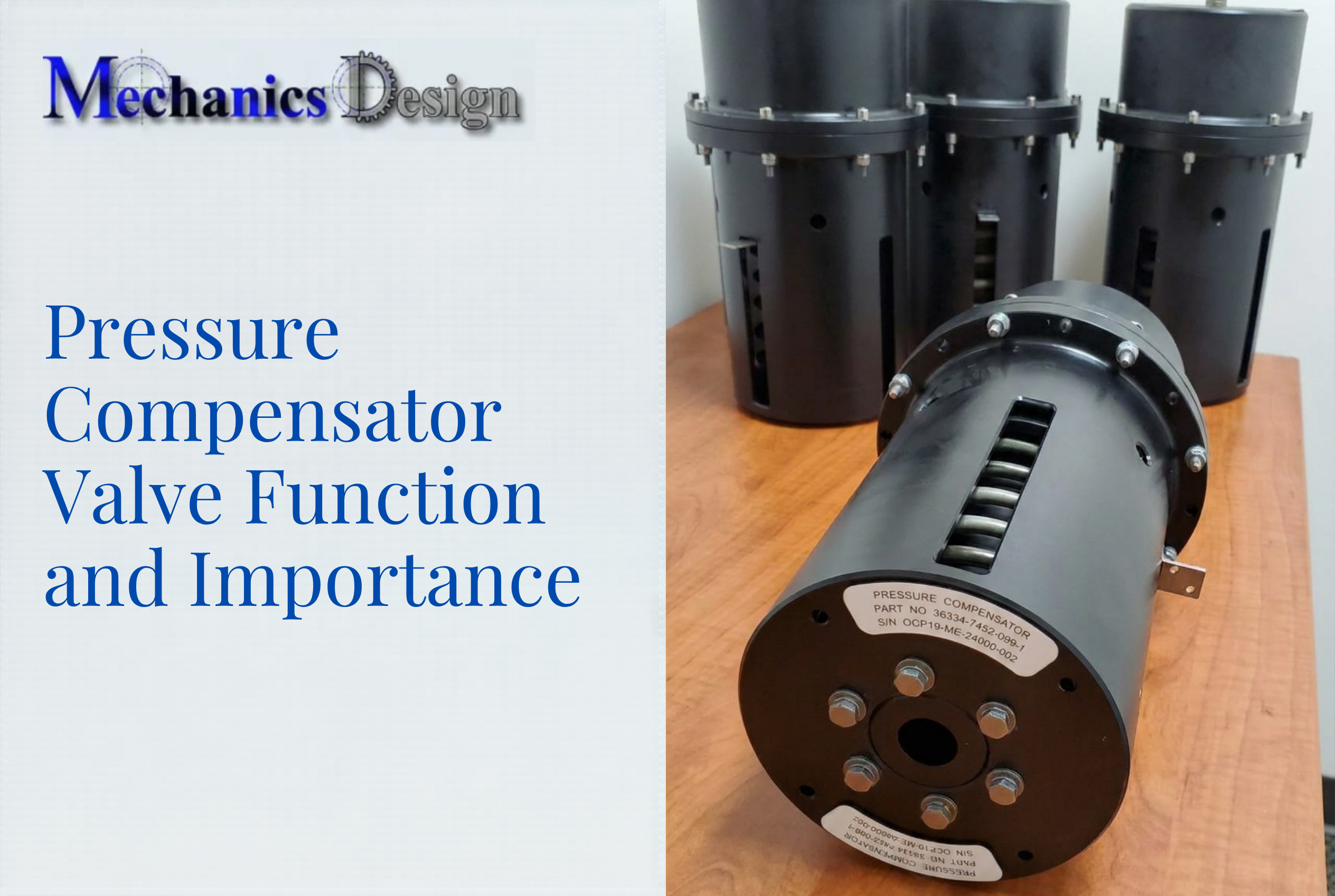 Pressure Compensator Valve Function and Importance
