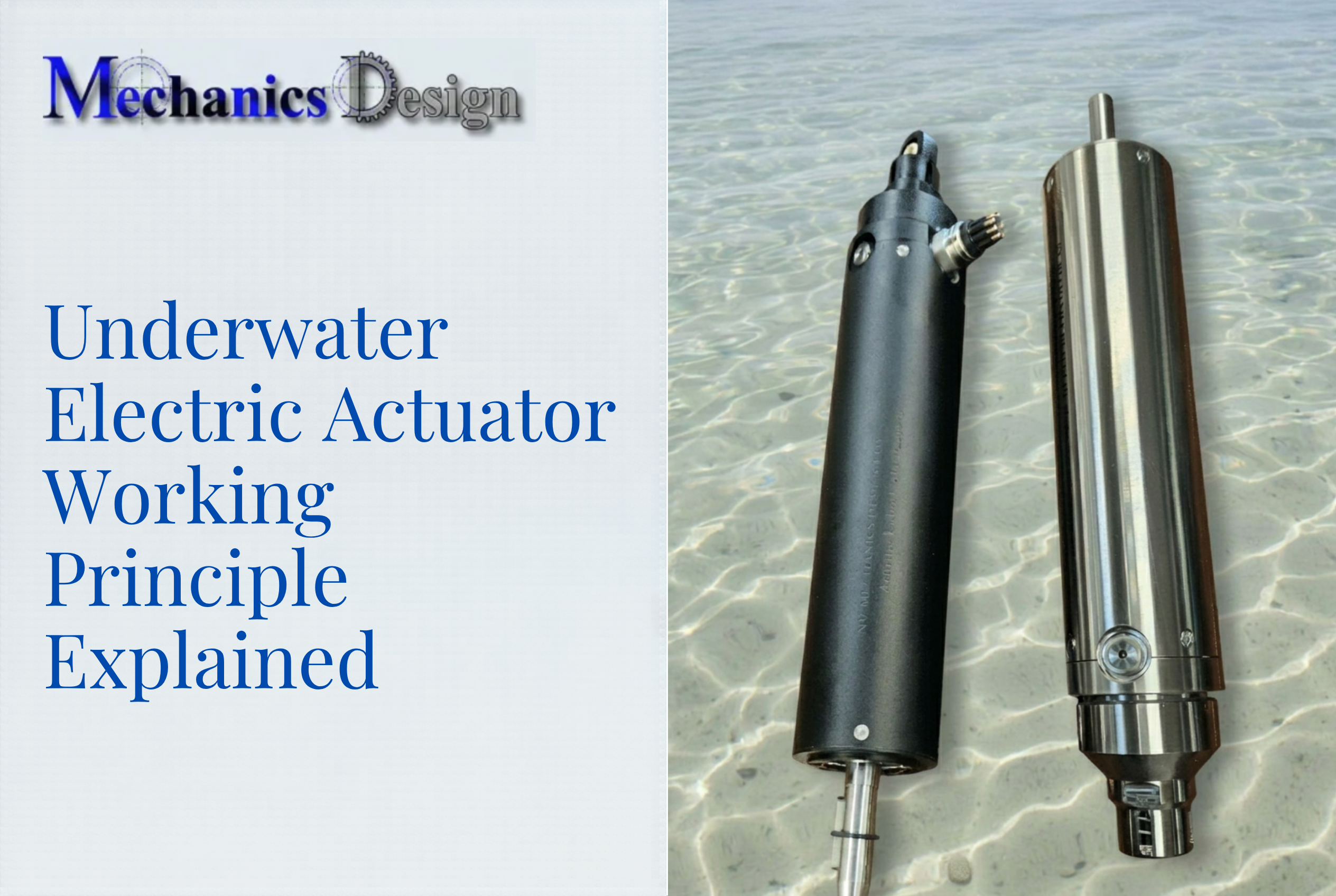 Underwater Electric Actuator Working Principle Explained