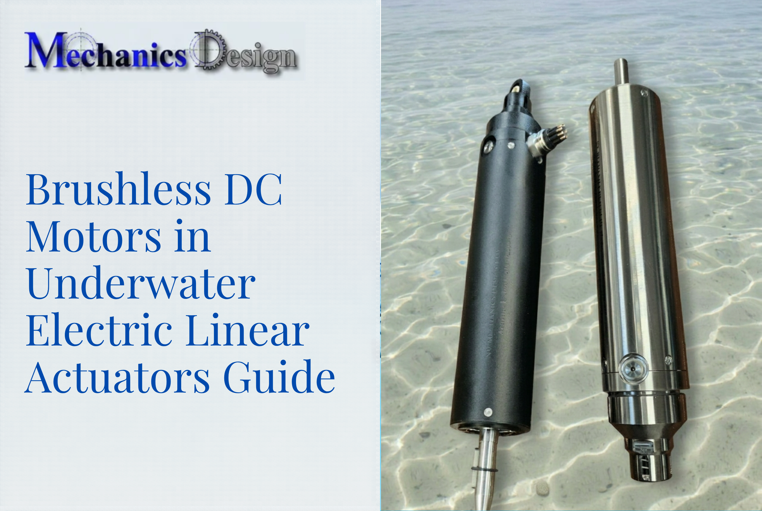 Brushless DC Motors in Underwater Electric Linear Actuators Guide