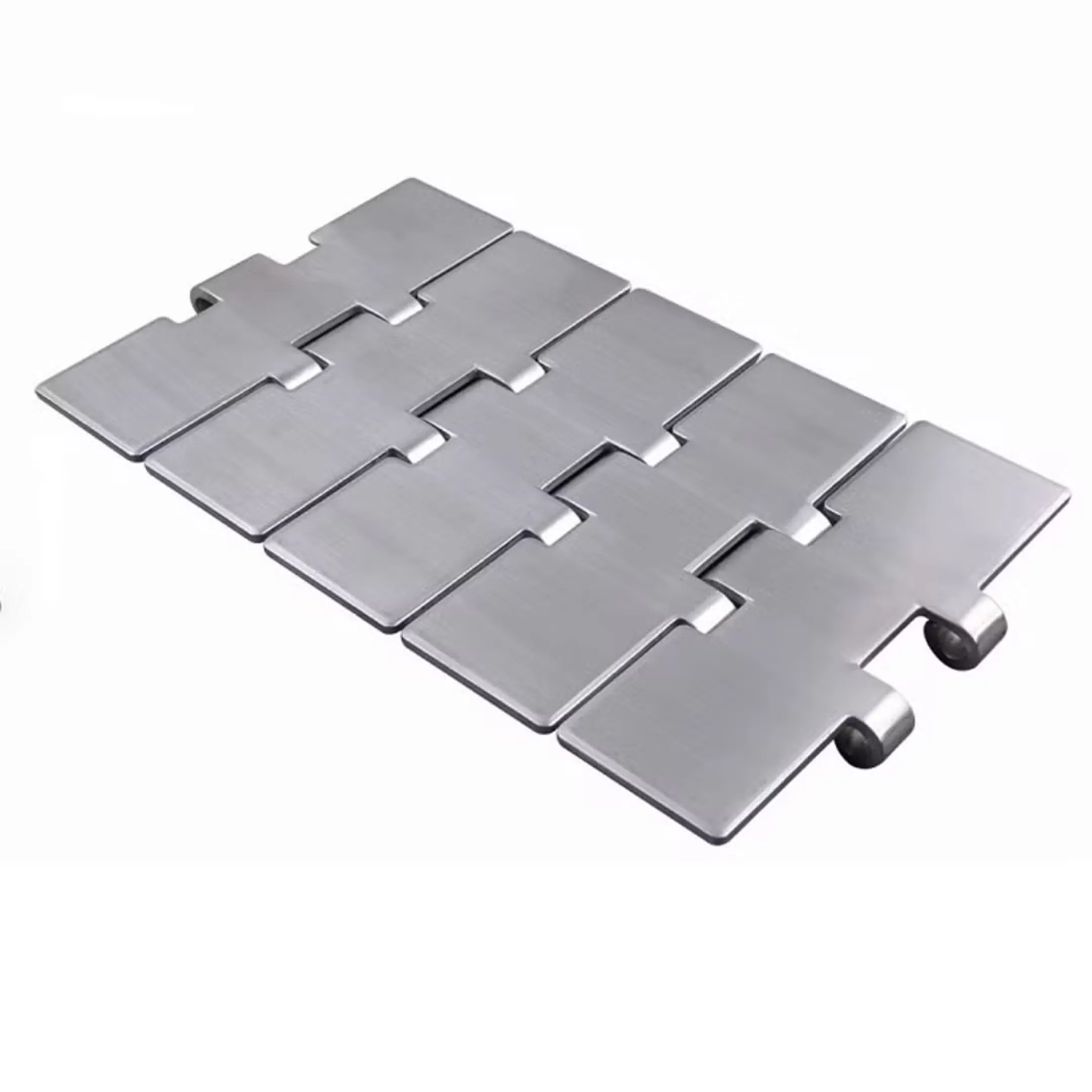 High speed conveyor belt moving packaged products