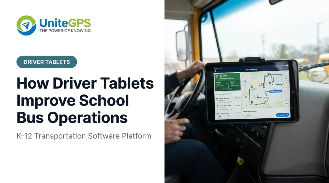 How Driver Tablets Improve School Bus Operations