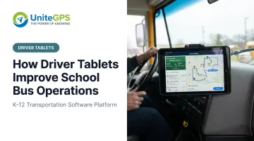 How Driver Tablets Improve School Bus Operations