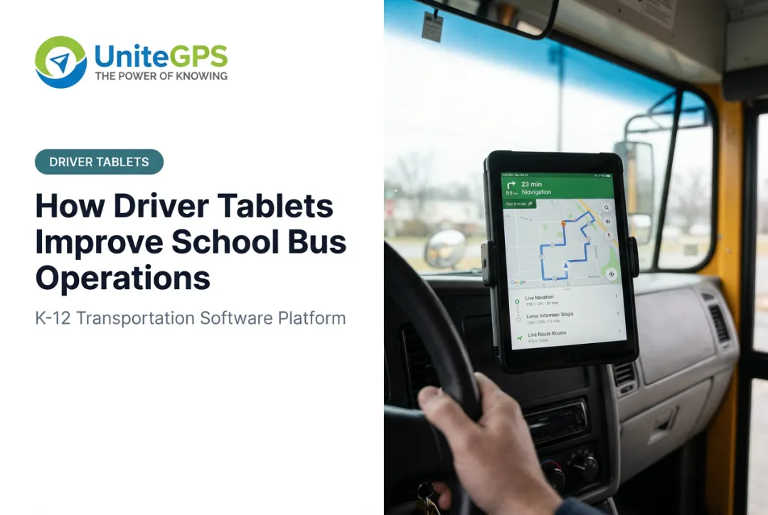 How Driver Tablets Improve School Bus Operations