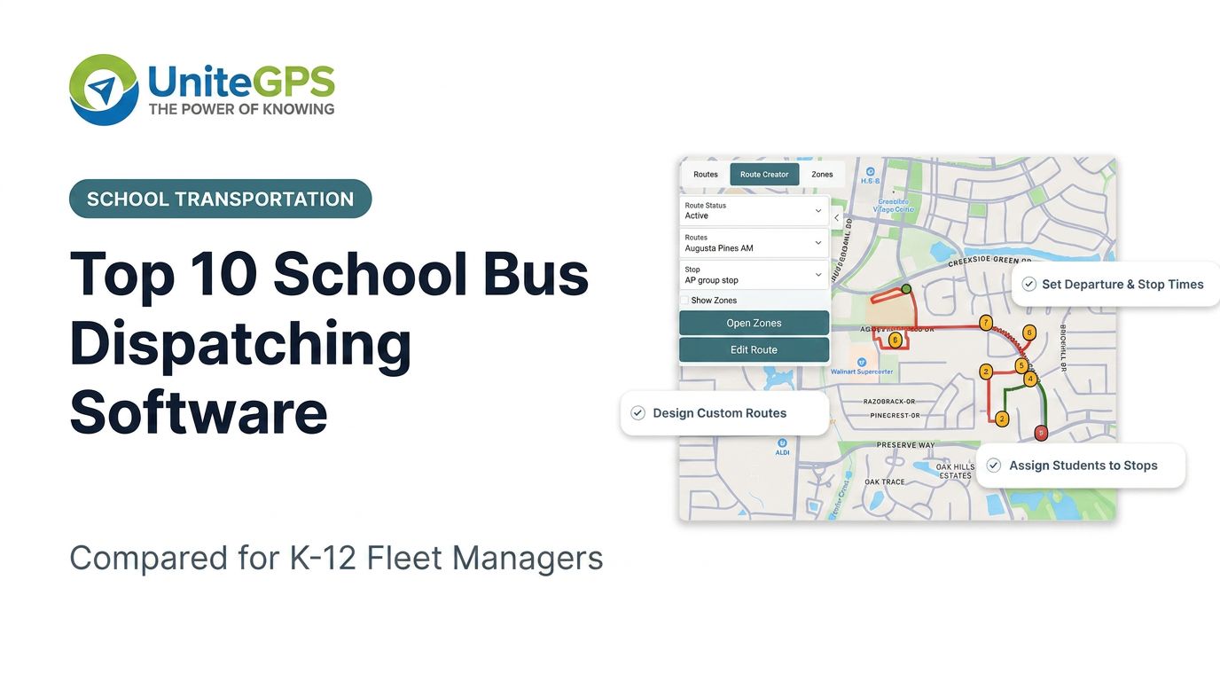 Top 10 School Bus Dispatching Software: Features & Reviews